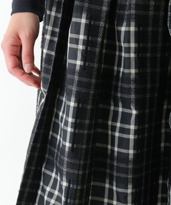 小さいサイズ】チェックジャカードシャーリングスカート | HIROKO BIS