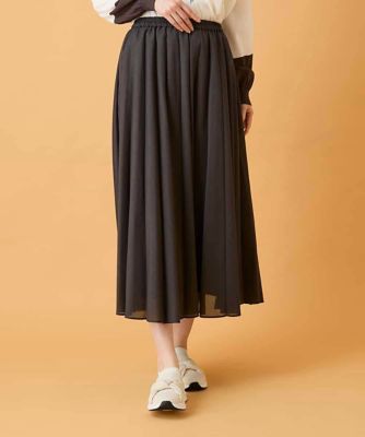 ＜HIROKO BIS（Women/小さいサイズ）＞【小さいサイズ】かまぼこプリーツスカート