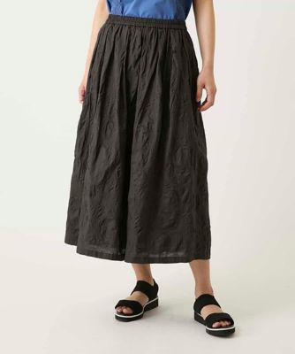 ＜HIROKO BIS（Women/小さいサイズ）＞【小さいサイズ】ボタニカルモチーフスカート