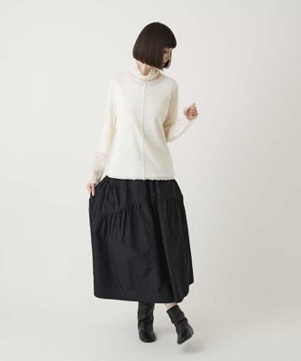 小さいサイズ】ライトタフタティアードスカート | HIROKO BIS (Women