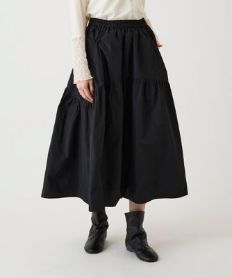 小さいサイズ】ライトタフタティアードスカート | HIROKO BIS (Women