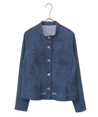 ヒロコビス デニムジャケット エッセンシャル 大きいサイズ 13号 XL ヒロコビス デニムジャケット エッセンシャル 大きいサイズ 13号