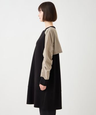【小さいサイズ／洗える】タフタジョイントデザインチュニック