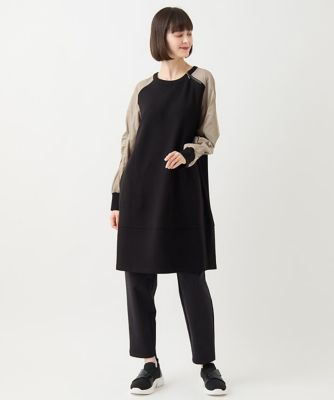 【小さいサイズ／洗える】タフタジョイントデザインチュニック