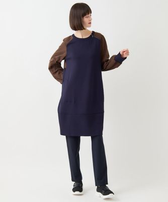 【小さいサイズ／洗える】タフタジョイントデザインチュニック