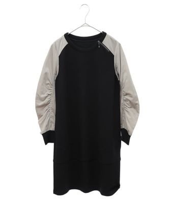 【小さいサイズ／洗える】タフタジョイントデザインチュニック