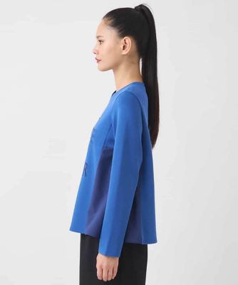 小さいサイズ】スパンコール刺繍ロゴプルオーバー | HIROKO BIS（Women