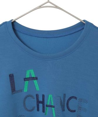 小さいサイズ】スパンコール刺繍ロゴプルオーバー | HIROKO BIS（Women