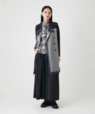小さいサイズ】千鳥ドットハイネックプルオーバー | HIROKO BIS (Women