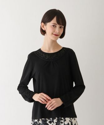 大きいサイズ！HIROKO BIS ドットデザインカットソーブラウス13 大きいサイズ！HIROKO BIS ドットデザインカットソーブラウス13