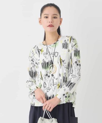 小さいサイズ】アートプリントカットソー | HIROKO BIS（Women/小さい