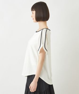 【小さいサイズ】ショルダーステッチデザインＴシャツ