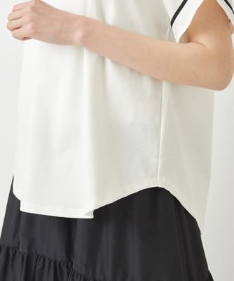 【小さいサイズ】ショルダーステッチデザインＴシャツ