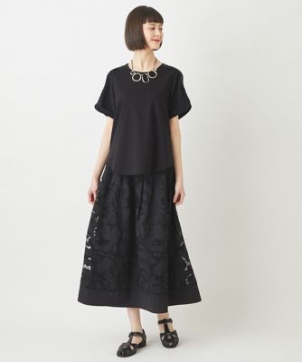 【小さいサイズ】ショルダーステッチデザインＴシャツ