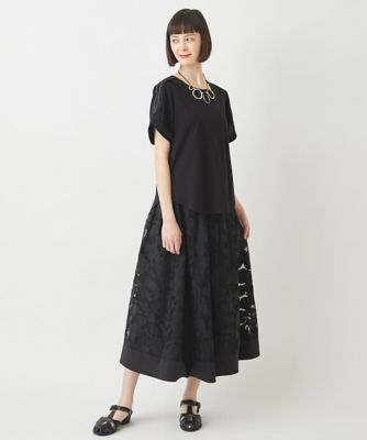 【小さいサイズ】ショルダーステッチデザインＴシャツ