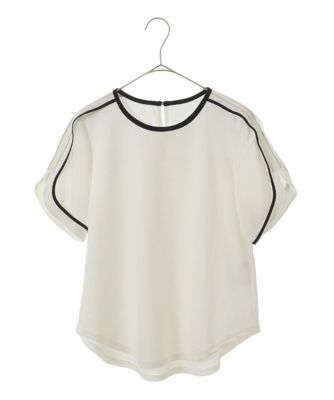 【小さいサイズ】ショルダーステッチデザインＴシャツ