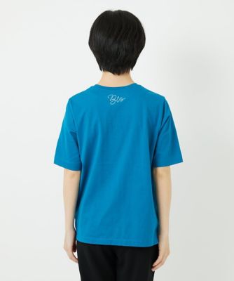 【小さいサイズ】ステッチ刺繍デザインＴシャツ