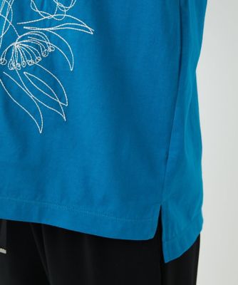 【小さいサイズ】ステッチ刺繍デザインＴシャツ