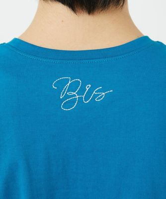 【小さいサイズ】ステッチ刺繍デザインＴシャツ