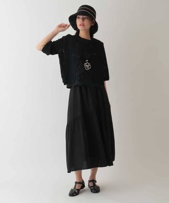 【小さいサイズ】フラワーデコ刺繍ブラウス