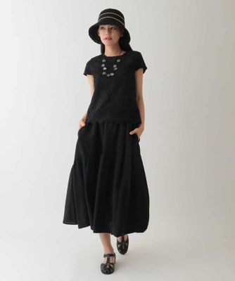 【小さいサイズ】フラワーデコ刺繍ブラウス