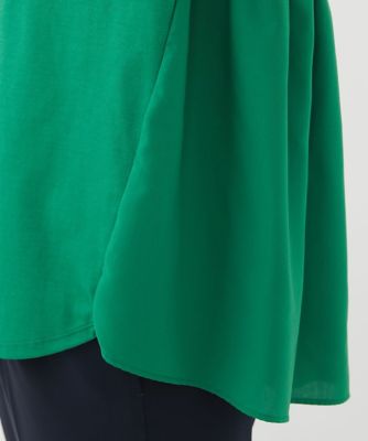 【小さいサイズ／洗濯機で洗える】バックフレアドッキングＴシャツ