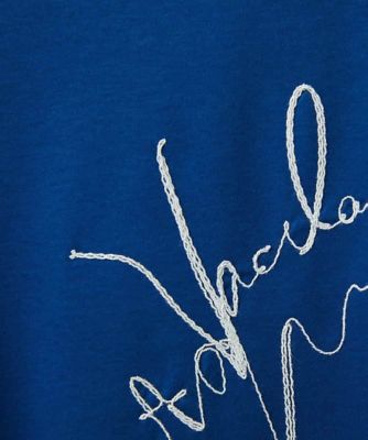 小さいサイズ／接触冷感】ブレード刺繍デザインカットソー | HIROKO