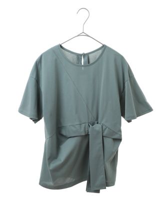 小さいサイズ】フロントリボンカットソーTシャツ | HIROKO BIS