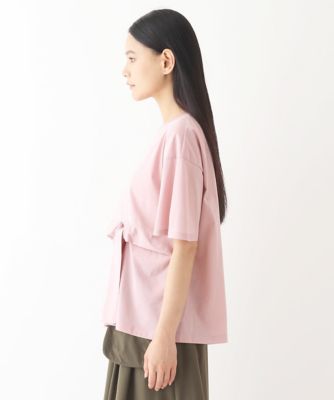小さいサイズ】フロントリボンカットソーTシャツ | HIROKO BIS