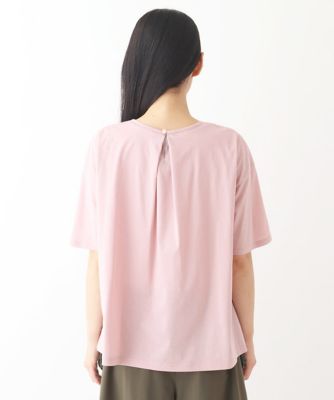 【小さいサイズ】フロントリボンカットソーTシャツ 小さいサイズ】フロントリボンカットソーTシャツ | HIROKO BIS