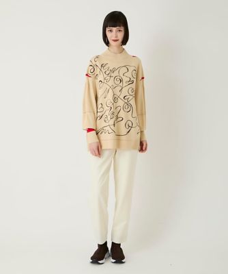 小さいサイズ】両面起毛デザインプルオンパンツ | HIROKO BIS（Women