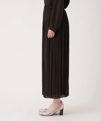 【小さいサイズ】ジョーゼットプリーツワイドパンツ