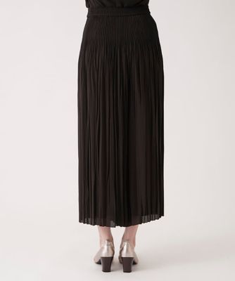 【小さいサイズ】ジョーゼットプリーツワイドパンツ
