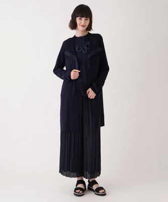 【小さいサイズ】ジョーゼットプリーツワイドパンツ