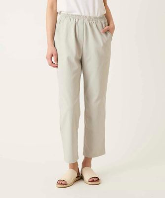 ＜HIROKO BIS（Women/小さいサイズ）＞【小さいサイズ】ボディシェルテーパードイージーパンツ