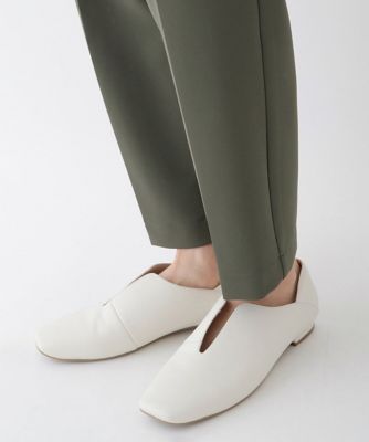 【小さいサイズ／洗濯機で洗える】コンフォートセンタープリーツパンツ