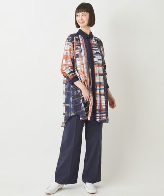 【小さいサイズ／セットアップ対応】美シルエットセンタープレスワイドパンツ