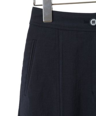 【小さいサイズ／セットアップ対応】美シルエットセンタープレスワイドパンツ