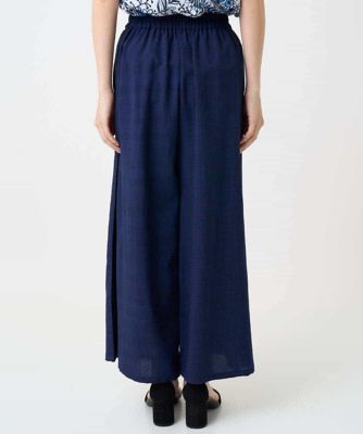 小さいサイズ】リネンライクドライイージーワイドパンツ | HIROKO BIS