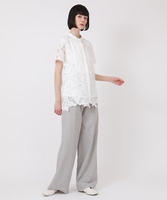 ヒロコビス（hirokobis）/【小さいサイズ】コットンリネンナチュラルワイドパンツ 小さいサイズ】コットンリネンナチュラルワイドパンツ | HIROKO BIS