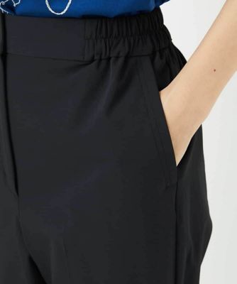 小さいサイズ／洗濯機で洗える】2WAYストレッチベルボトムパンツ