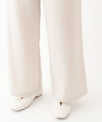 【小さいサイズ／洗濯機で洗える】ラスティックセミワイドパンツ