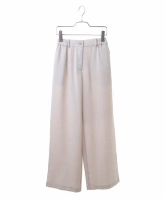 【小さいサイズ／洗濯機で洗える】ラスティックセミワイドパンツ