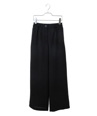 【小さいサイズ／洗濯機で洗える】ラスティックセミワイドパンツ