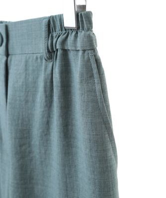 【小さいサイズ／洗濯機で洗える】ラスティックセミワイドパンツ