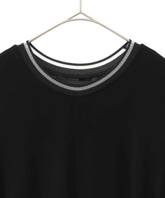 小さいサイズ】ラインアクセントジャージーワンピース | HIROKO BIS