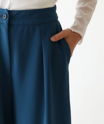 小さいサイズ】アムンゼンジャージーワイドパンツ ／洗濯機で洗える