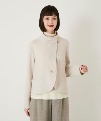 小さいサイズ】スムースウールコンパクトジャケット | HIROKO BIS