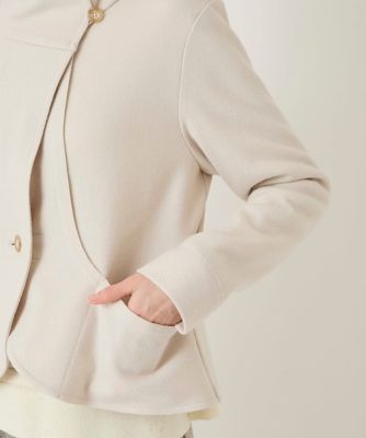 小さいサイズ】スムースウールコンパクトジャケット | HIROKO BIS