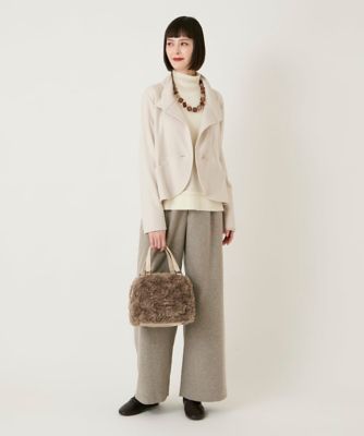 小さいサイズ】スムースウールコンパクトジャケット | HIROKO BIS